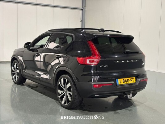 Volvo XC40 Recharge P8 R-Design AWD 408pk 2021 (Origineel-NL), L-840-FT