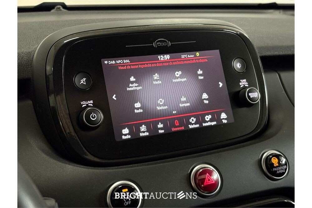 Fiat 500X Turbo MultiAir Cross 1.4 136pk 2018, X-017-GT