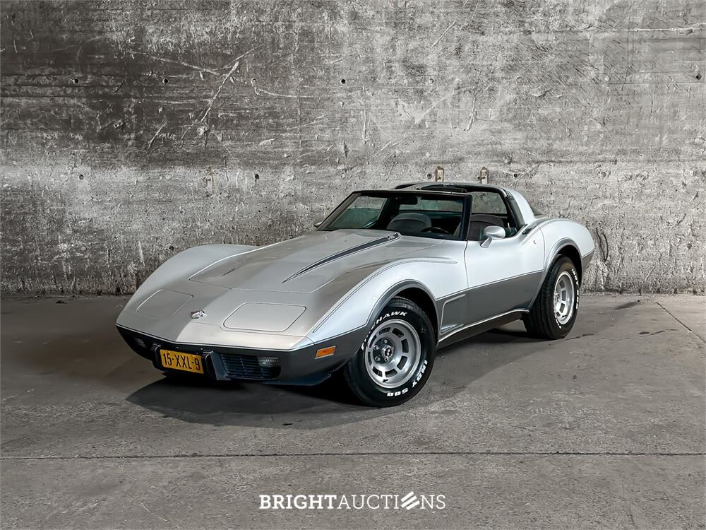 Chevrolet Corvette 5.7 V8 Convertible Two-Tone L-82 ANNIVERSARY EDITION 1 YZ 87 194pk 1978, 15-XXL-9
