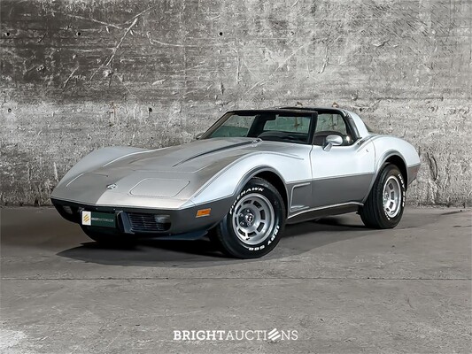 Chevrolet Corvette 5.7 V8 Convertible Two-Tone L-82 ANNIVERSARY EDITION 1 YZ 87 194pk 1978, 15-XXL-9