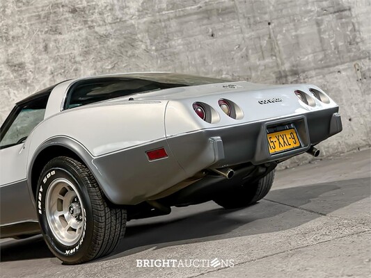 Chevrolet Corvette 5.7 V8 Convertible Two-Tone L-82 ANNIVERSARY EDITION 1 YZ 87 194pk 1978, 15-XXL-9