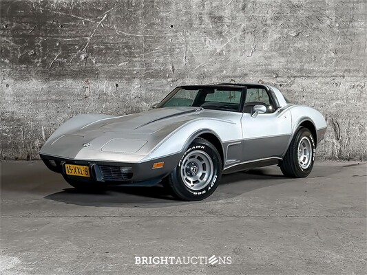 Chevrolet Corvette 5.7 V8 Convertible Two-Tone L-82 ANNIVERSARY EDITION 1 YZ 87 194pk 1978, 15-XXL-9