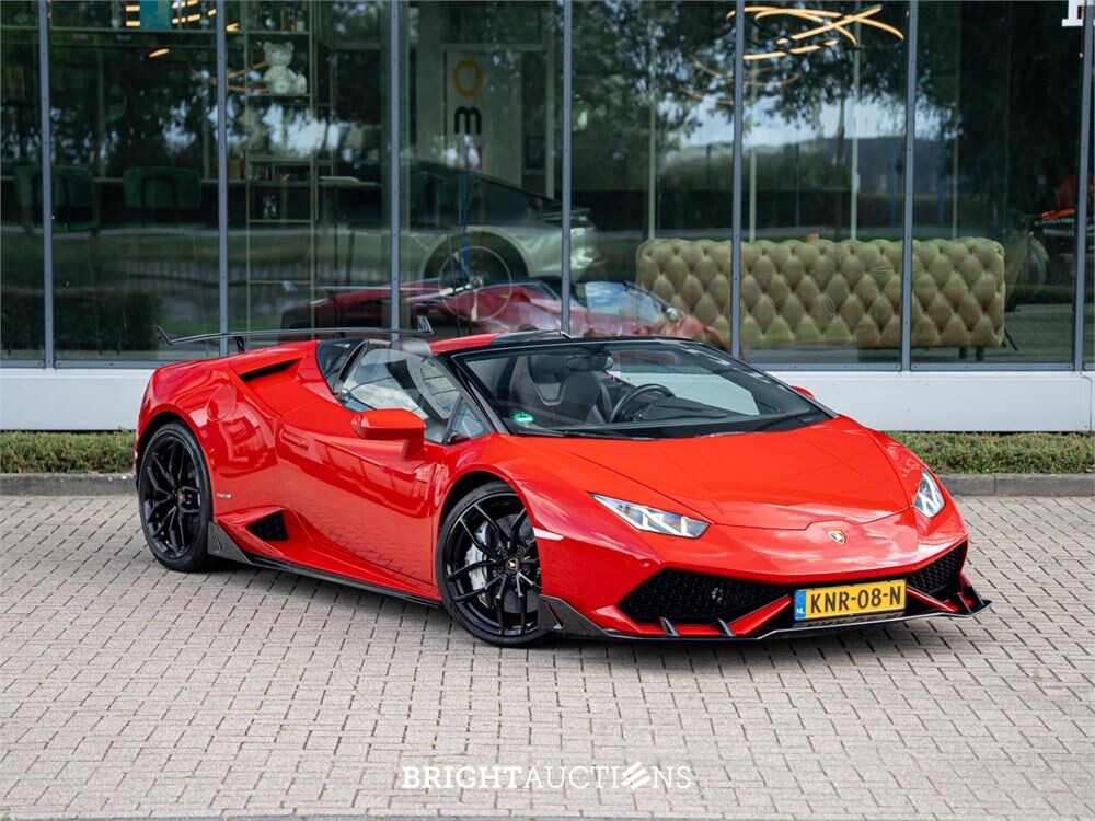 Lamborghini Huracán Spyder LP610-4 5,2 V10 610 pk Allradantrieb 2017, KNR-08-N