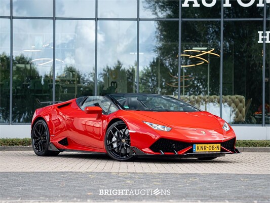 Lamborghini Huracán Spyder LP610-4 5.2 V10 610pk 4WD 2017, KNR-08-N