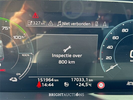 Audi e-tron 55 advanced Quattro 95 kWh 409pk 2019 (Origineel-NL), H-707-BH