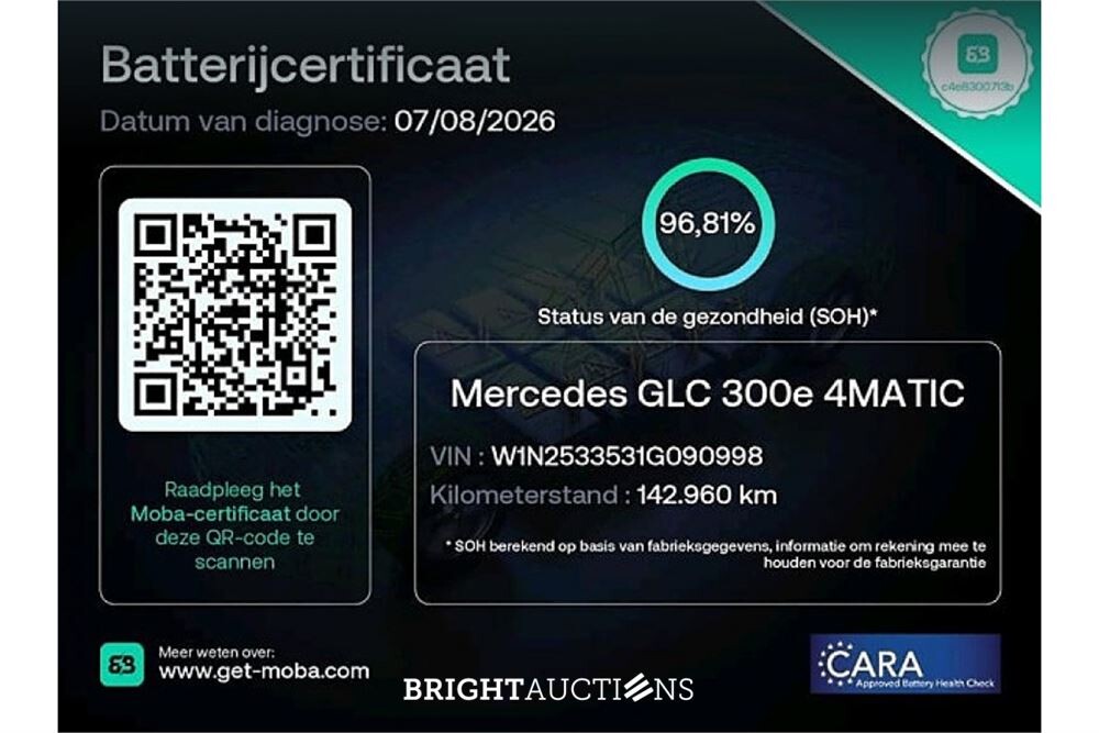 Mercedes-Benz GLC 300 e 4MATIC Business Solution AMG 333pk 2022 (Origineel-NL) GLC-Klasse, P-743-ZP