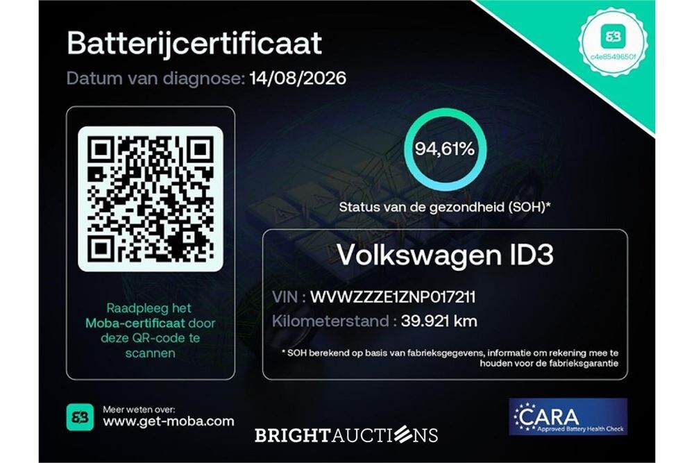 Volkswagen ID.3 Pro S 77 kWh 2021 (Origineel-NL), N-303-RZ