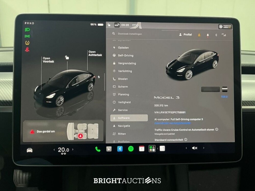 Tesla Model 3 RWD 60 kWh 283pk 2023 (Origineel-NL), S-292-TN