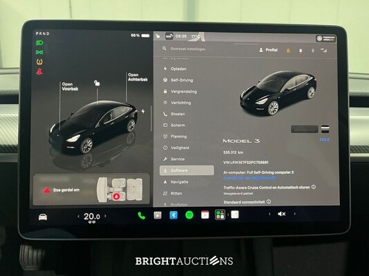 Tesla Model 3 RWD 60 kWh 283pk 2023 (Origineel-NL), S-292-TN