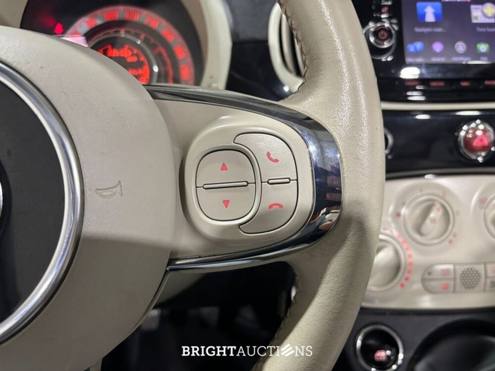 Fiat 500C TwinAir Turbo Lounge 0.9 80pk 2018 (Origineel-NL), TK-555-J
