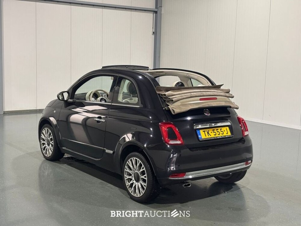 Fiat 500C TwinAir Turbo Lounge 0.9 80pk 2018 (Origineel-NL), TK-555-J
