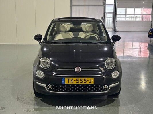 Fiat 500C TwinAir Turbo Lounge 0.9 80pk 2018 (Origineel-NL), TK-555-J