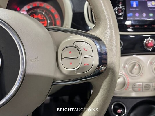 Fiat 500C TwinAir Turbo Lounge 0.9 80pk 2018 (Origineel-NL), TK-555-J