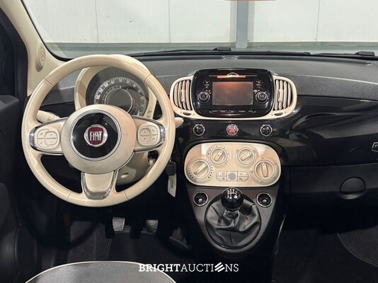 Fiat 500C TwinAir Turbo Lounge 0.9 80pk 2018 (Origineel-NL), TK-555-J