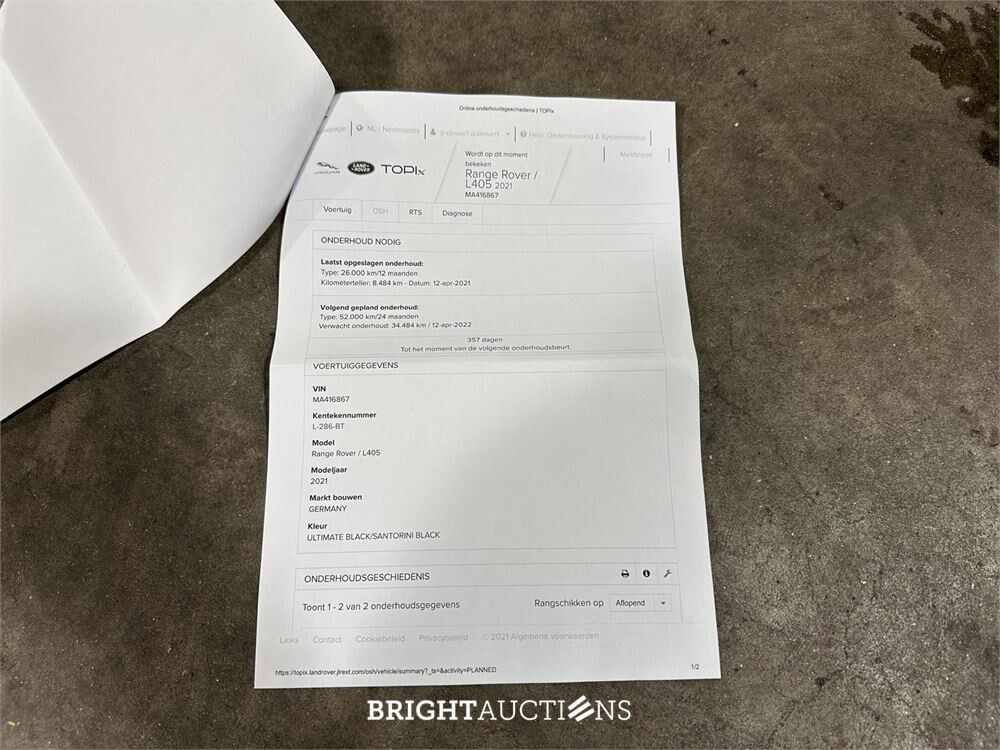 Land Rover Range Rover P565 SVAutobiography Dynamic Black 5.0 V8 566pk 2020, L-286-BT