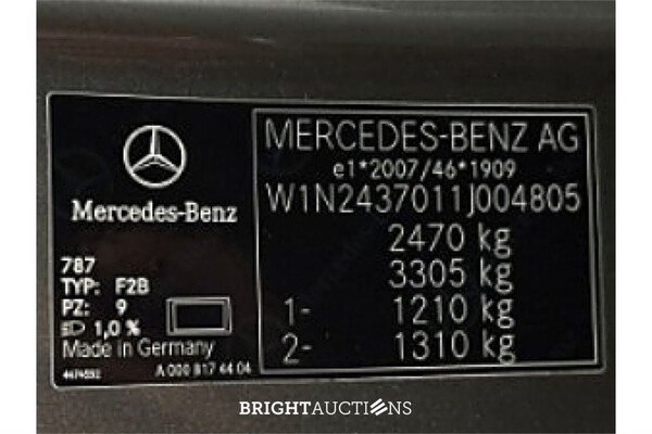 Mercedes-Benz EQA 25067 Business Solution AMG 67 kWh 2021 (Origineel-NL) EQA-Klasse, L-178-VN