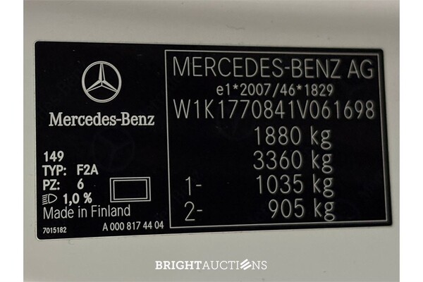 Mercedes-Benz A180 Business Solution AMG 136pk 2020 (Origineel-NL) A-klasse, J-270-FT