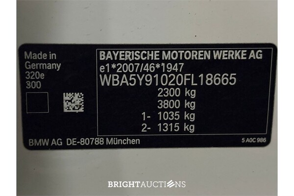 BMW 320e Business Edition Plus 276pk 2021 (Origineel-NL) 3-Serie, L-662-VT
