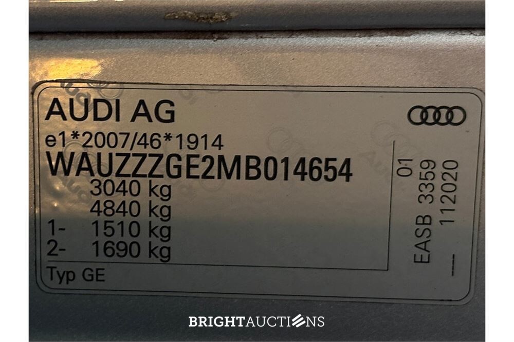 Audi e-tron 50 S edition Quattro 71 kWh 2020 (Origineel-NL), K-654-HS