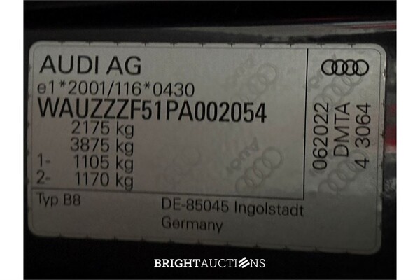 Audi A5 Sportback 45 Advanced Edition TFSI Quattro 265pk 2022 (Origineel-NL), R-820-FB