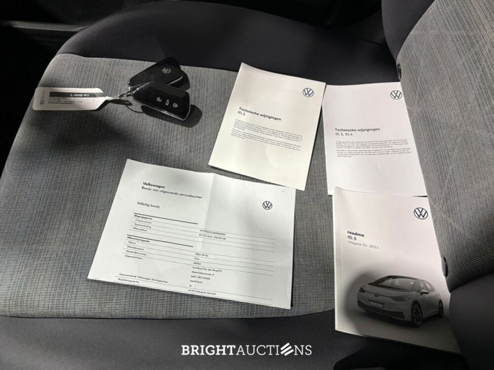 Volkswagen ID.3 Life 58 kWh 204pk 2021 (Origineel-NL), L-008-PJ