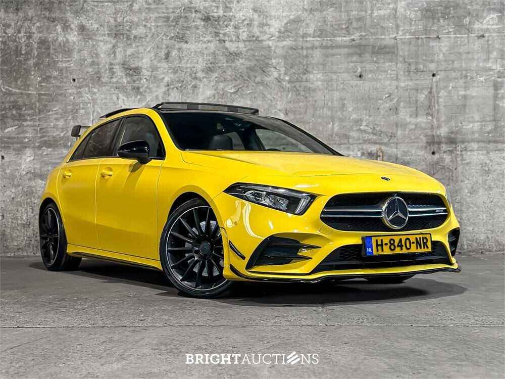 Mercedes-Benz A35 AMG Speedshift 4MATIC Edition 1 306pk 2019 A-klasse (Akrapovič), H-840-NR