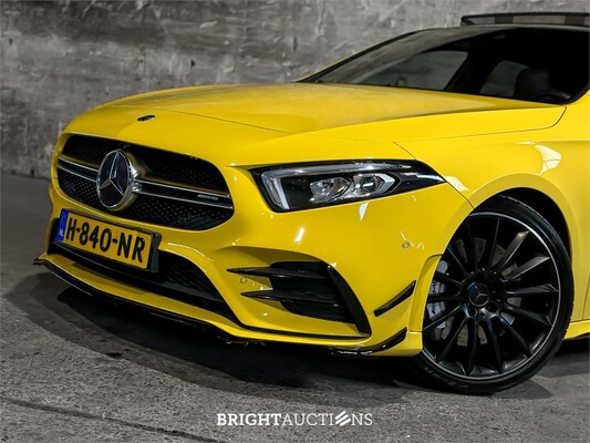 Mercedes-Benz A35 AMG Speedshift 4MATIC Edition 1 306pk 2019 A-klasse (Akrapovič), H-840-NR