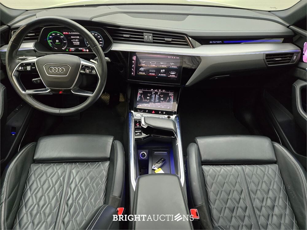 Audi e-tron 55 advanced Pro Line Plus Quattro 95 kWh 409pk 2020, P-793-TZ