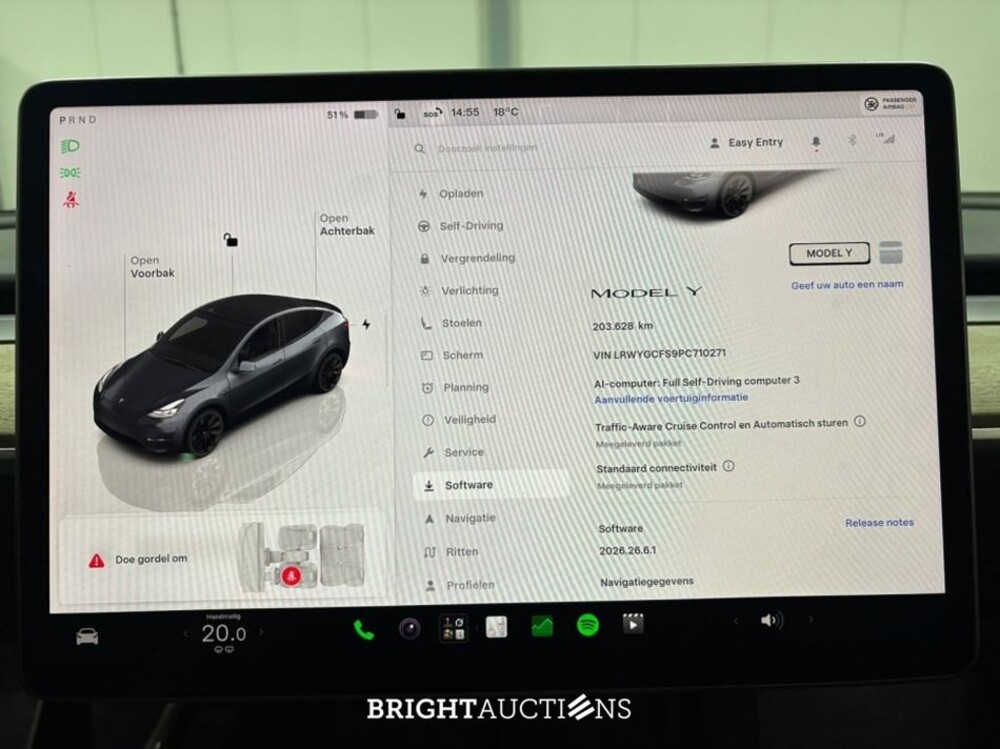Tesla Model Y RWD 58 kWh 238pk 2023 (Origineel-NL), S-167-PJ