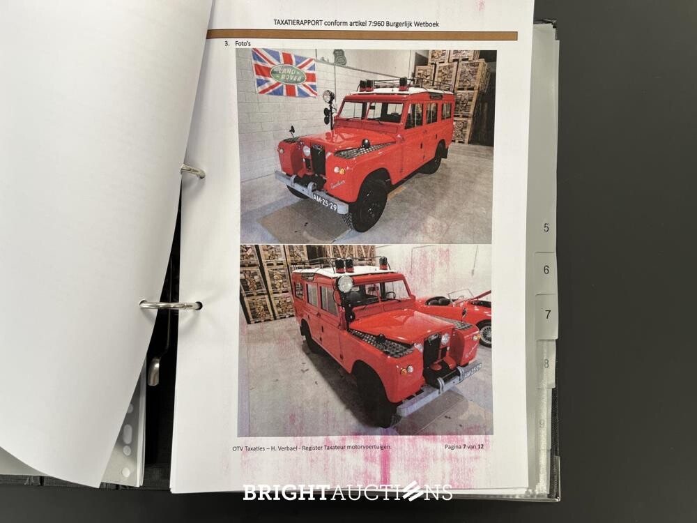 Land Rover 109 Series II BRANDWEER 78pk 1969, AM-25-29
