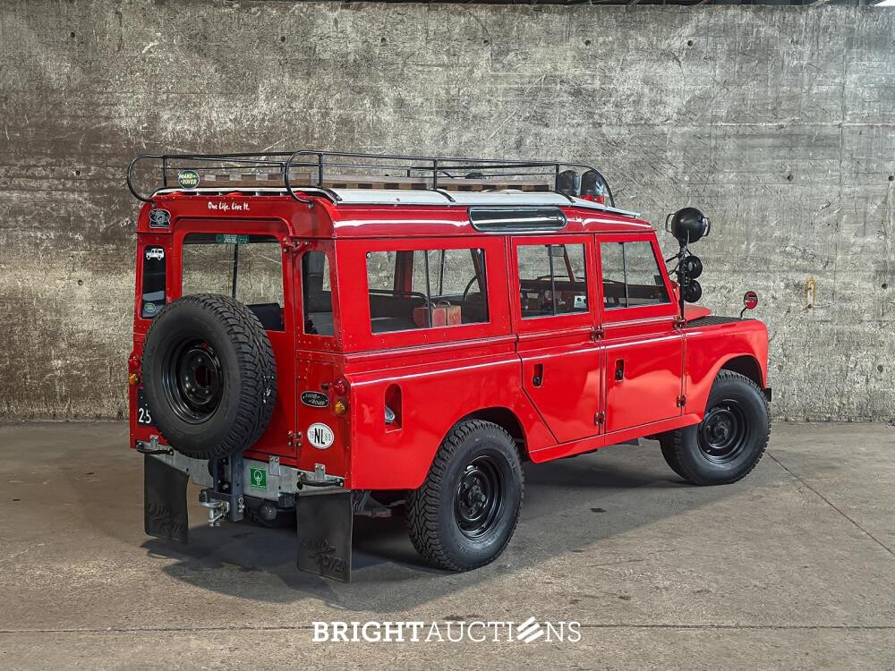 Land Rover 109 Series II BRANDWEER 78pk 1969, AM-25-29