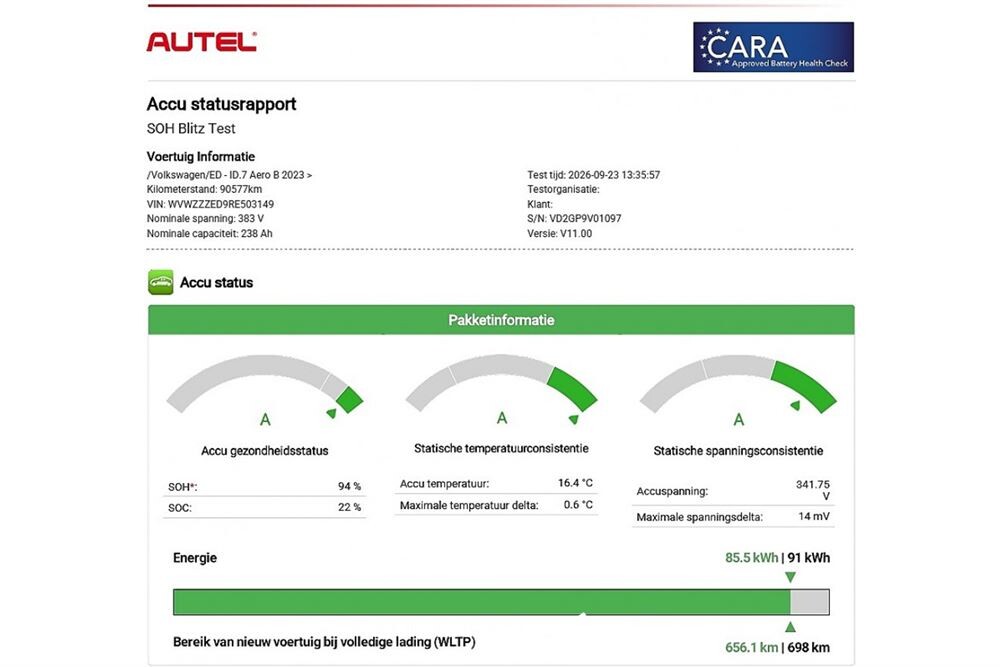 Volkswagen ID.7 Pro Business 77 kWh 2024 (Origineel-NL), Z-963-JB