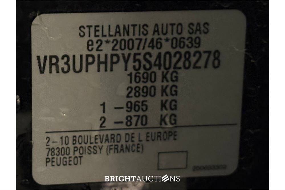 Peugeot 208 Hybrid 145 e-DCS6 GT 1.2 156pk 2025 (Origineel-NL), HFS-13-R
