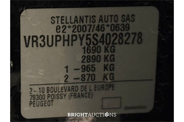 Peugeot 208 Hybrid 145 e-DCS6 GT 1.2 156pk 2025 (Origineel-NL), HFS-13-R