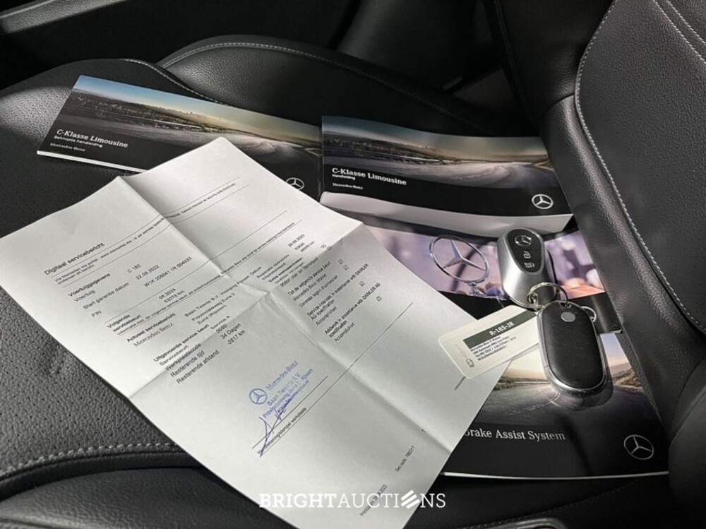 Mercedes-Benz C180 AMG Line 170pk 2022 (Origineel-NL) C-klasse, R-185-JR