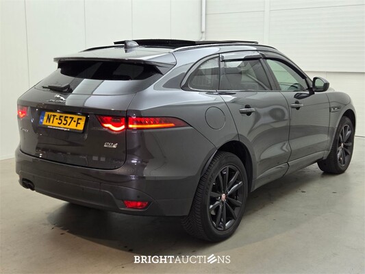 Jaguar F-PACE Portfolio 20d 2.0 AWD 180pk 2017 (Origineel-NL), NT-557-F