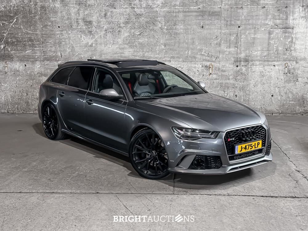 Audi RS6 Avant 4.0 V8 TFSI Quattro Performance Pro Line Plus 700pk 2018, J-475-LP