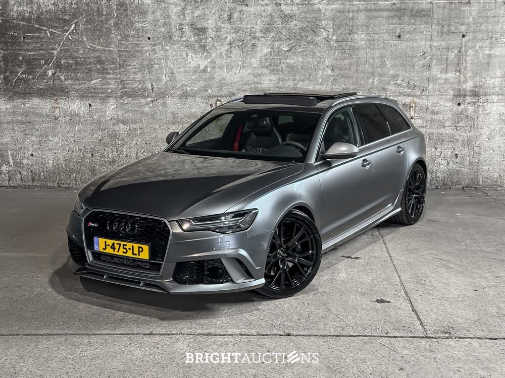 Audi RS6 Avant 4.0 V8 TFSI Quattro Performance Pro Line Plus 700pk 2018, J-475-LP