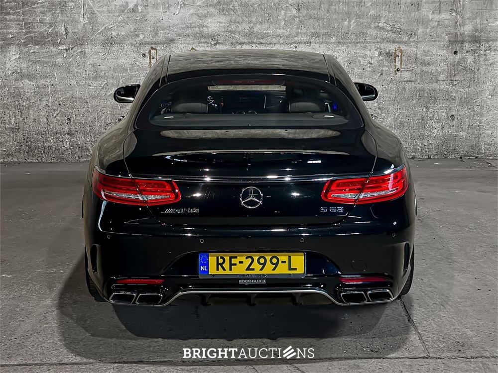 Mercedes-Benz S63 AMG Coupe 4Matic 5.5 V8 585pk 2017 S-klasse, RF-299-L