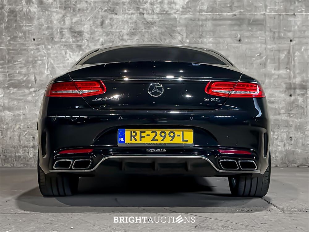 Mercedes-Benz S63 AMG Coupe 4Matic 5.5 V8 585pk 2017 S-klasse, RF-299-L