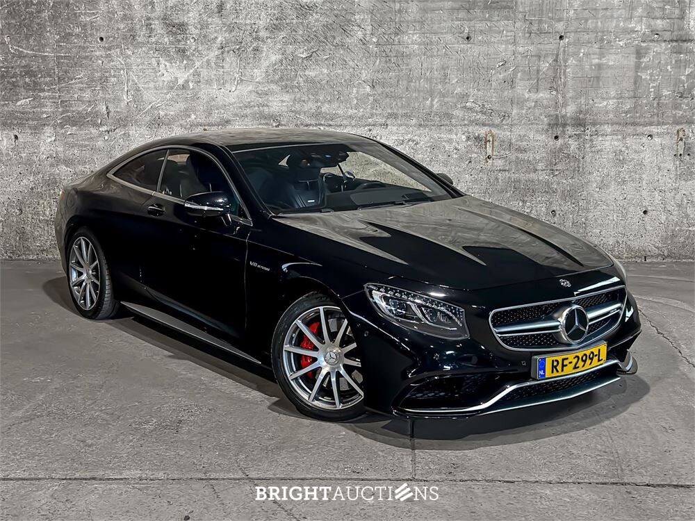 Mercedes-Benz S63 AMG Coupe 4Matic 5.5 V8 585pk 2017 S-klasse, RF-299-L