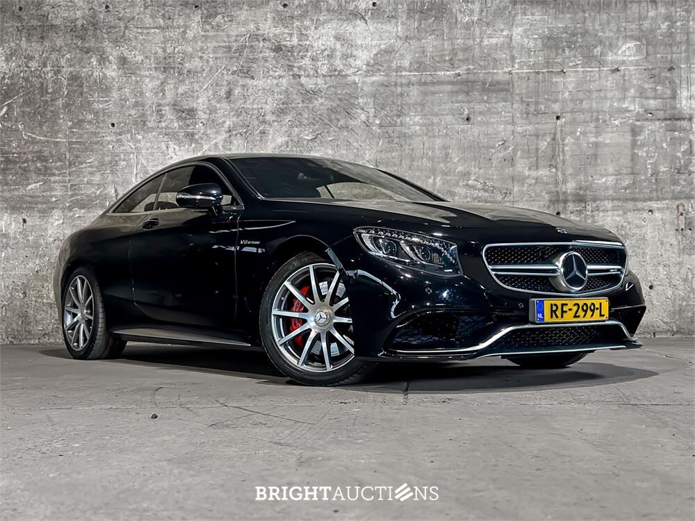 Mercedes-Benz S63 AMG Coupe 4Matic 5.5 V8 585pk 2017 S-klasse, RF-299-L