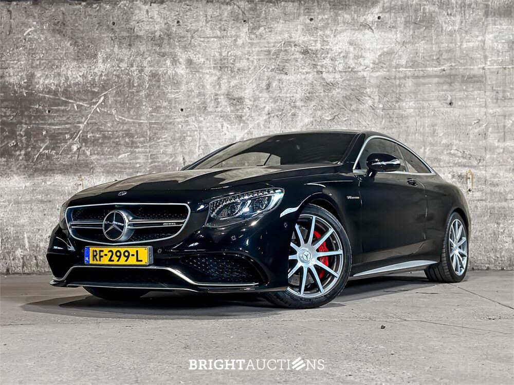 Mercedes-Benz S63 AMG Coupe 4Matic 5.5 V8 585pk 2017 S-klasse, RF-299-L