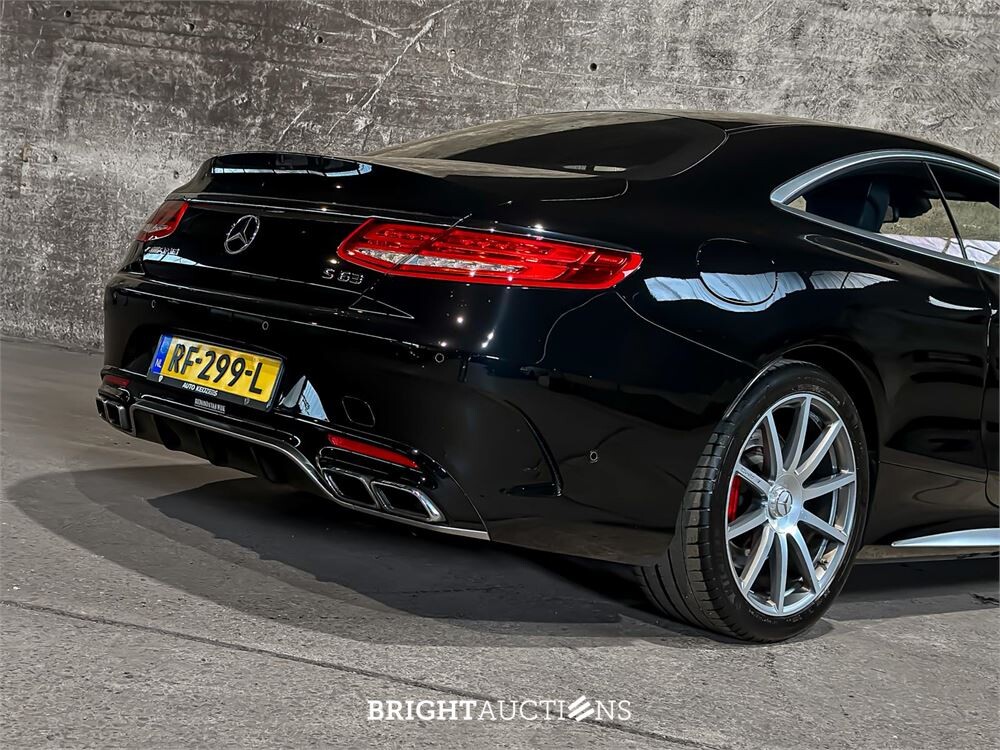 Mercedes-Benz S63 AMG Coupe 4Matic 5.5 V8 585pk 2017 S-klasse, RF-299-L