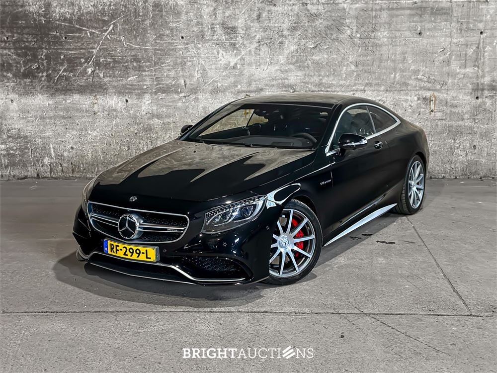 Mercedes-Benz S63 AMG Coupe 4Matic 5.5 V8 585pk 2017 S-klasse, RF-299-L
