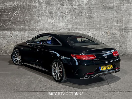 Mercedes-Benz S63 AMG Coupe 4Matic 5.5 V8 585pk 2017 S-klasse, RF-299-L