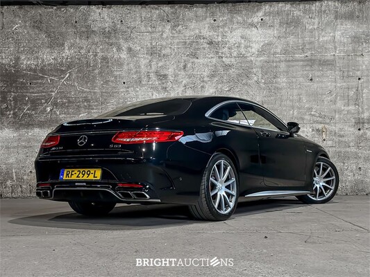 Mercedes-Benz S63 AMG Coupe 4Matic 5.5 V8 585pk 2017 S-klasse, RF-299-L