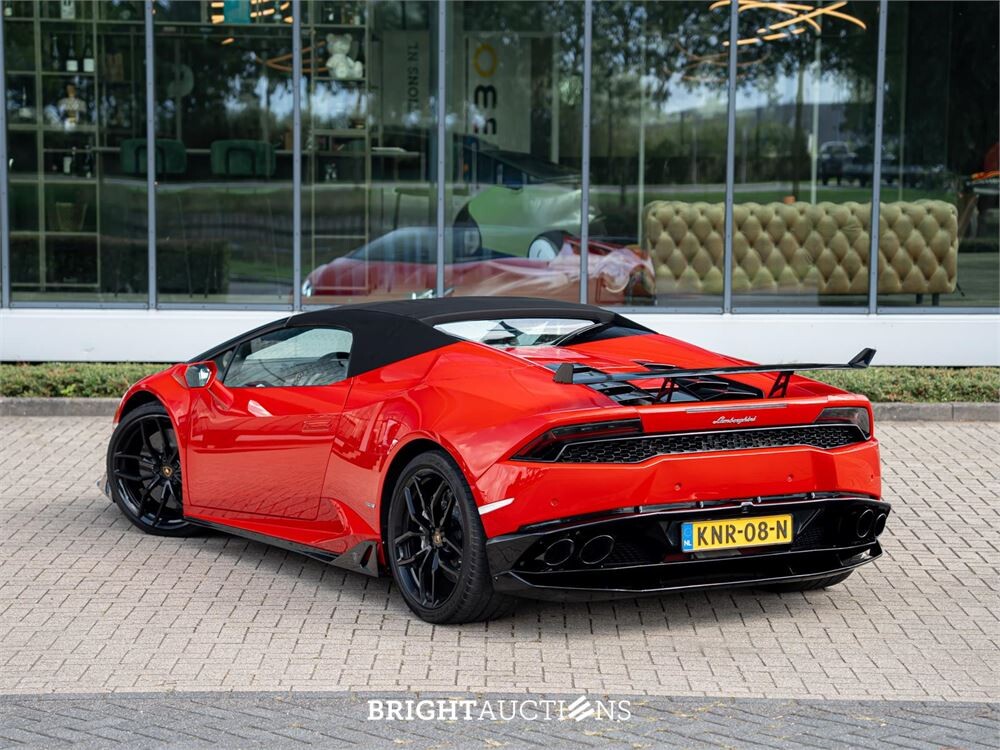 2017 Lamborghini Huracán Spyder LP610-4 5.2 V10 610pk 4WD, KNR-08-N