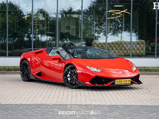 2017 Lamborghini Huracán Spyder LP610-4 5,2 V10 610 pk Allradantrieb, KNR-08-N