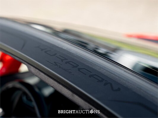 2017 Lamborghini Huracán Spyder LP610-4 5,2 V10 610 pk Allradantrieb, KNR-08-N